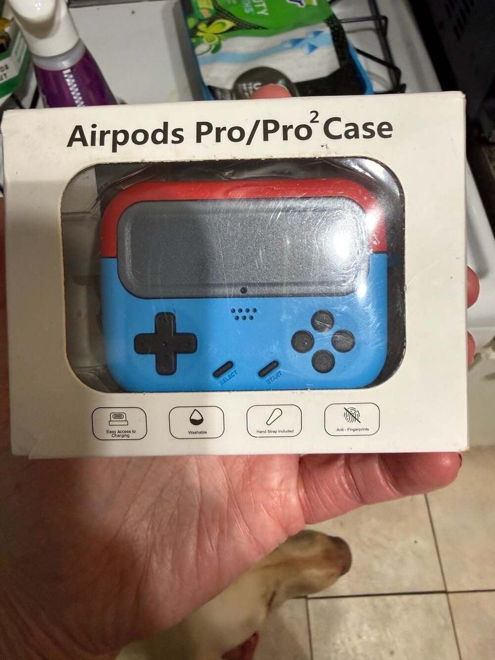 Airpods Pro/Pro2 Case Retro Handheld Game Console Design